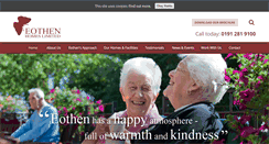 Desktop Screenshot of eothenhomes.org.uk